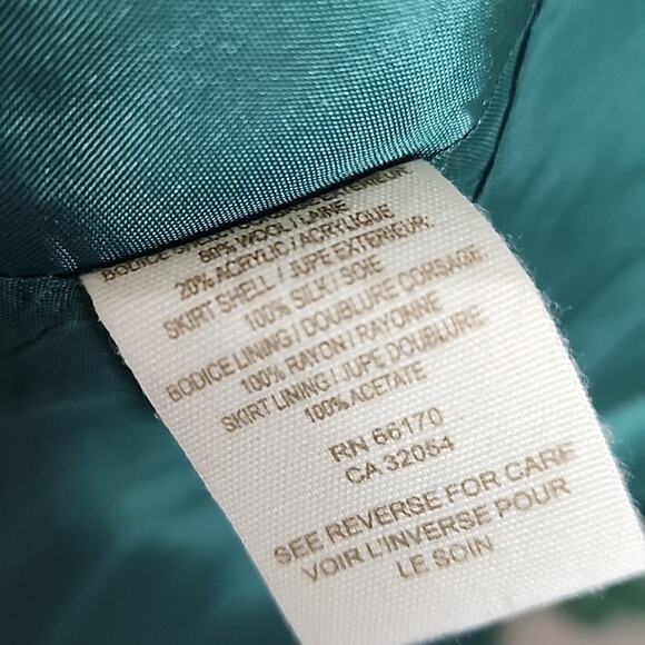 Free People Silk & Wool Vintage Boho Dress - Picture 4 of 5